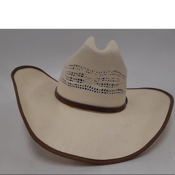 Beautiful Master Hatters of Texas Straw bangora hat - Picture 2 of 6